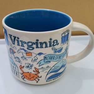Virginia Starbucks Coffee Cup